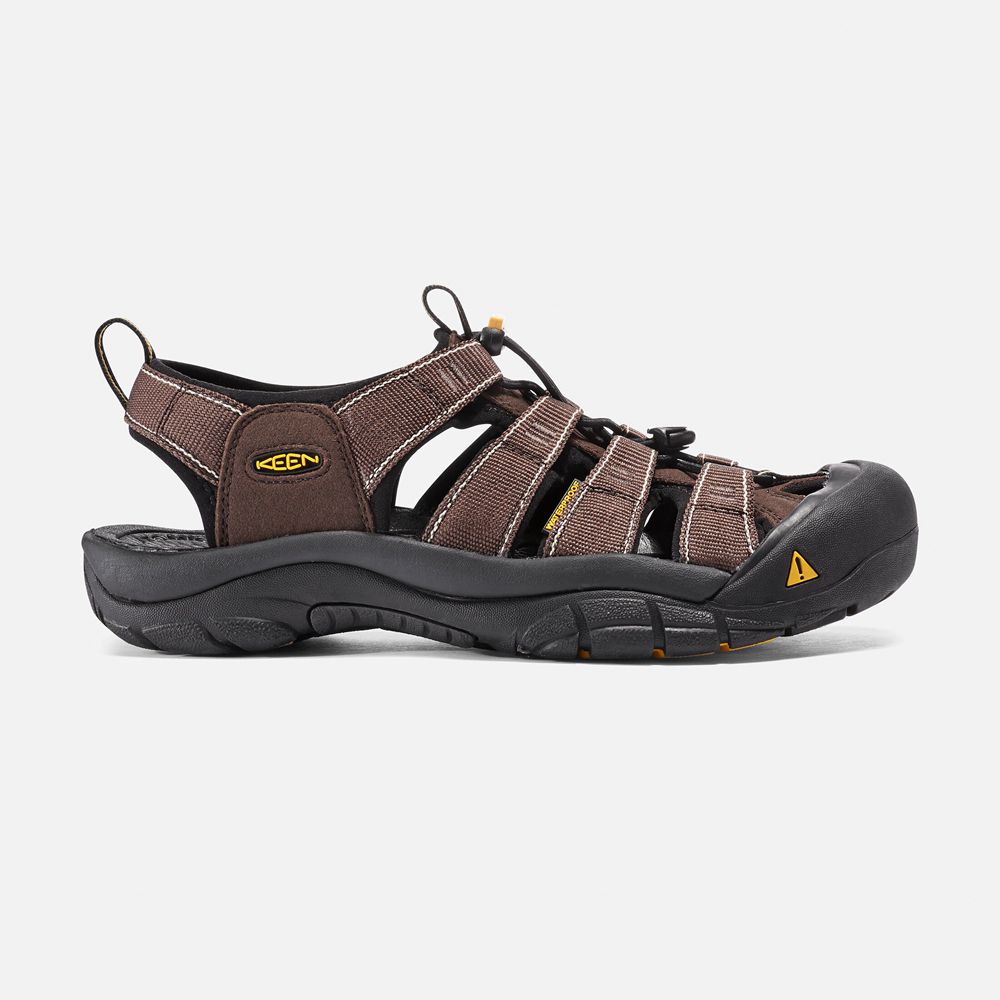 Keen Outdoor Sandalet Erkek Kahverengi/Siyah - Newport H2 - Türkiye EMSG69034